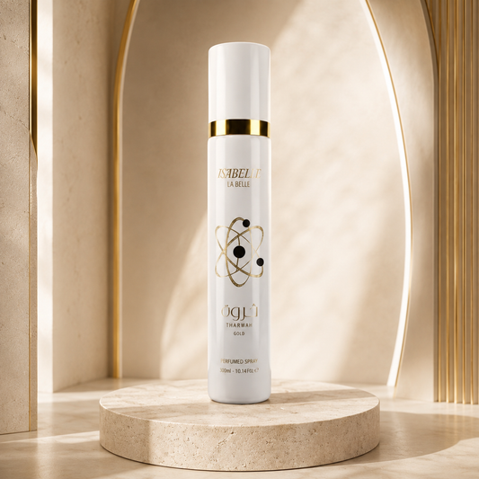 Body Splash Tharwah Gold Isabelle La Belle 300ml