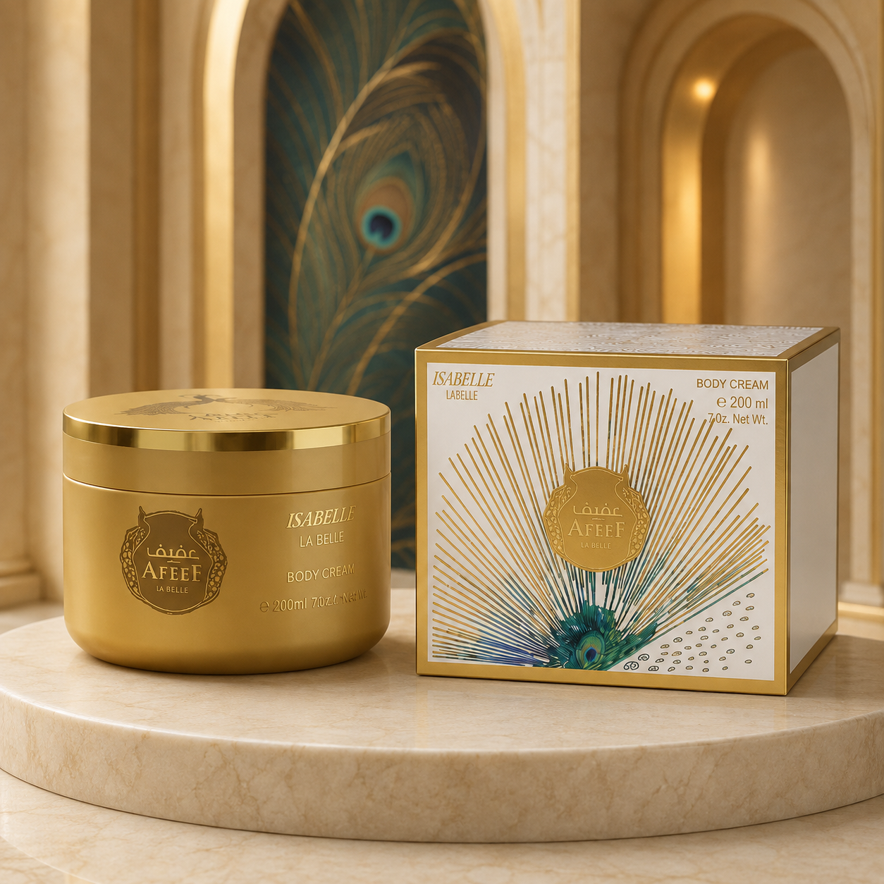 Body Cream 200g Afeef Isabelle La Belle