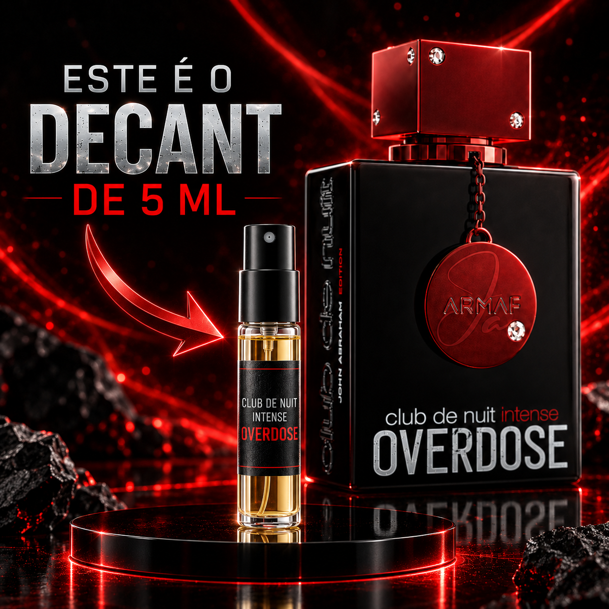 Decant Club de Nuit Intense Overdose Armaf 5ml
