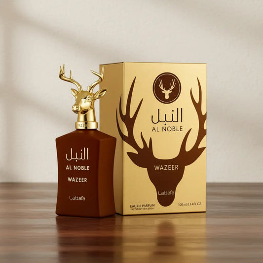 Lattafa Al Noble Wazeer Perfume Masculino Eau de Parfum 100ml