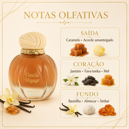 Vanilla Voyage Maison Asrar Eau de Parfum 100ml