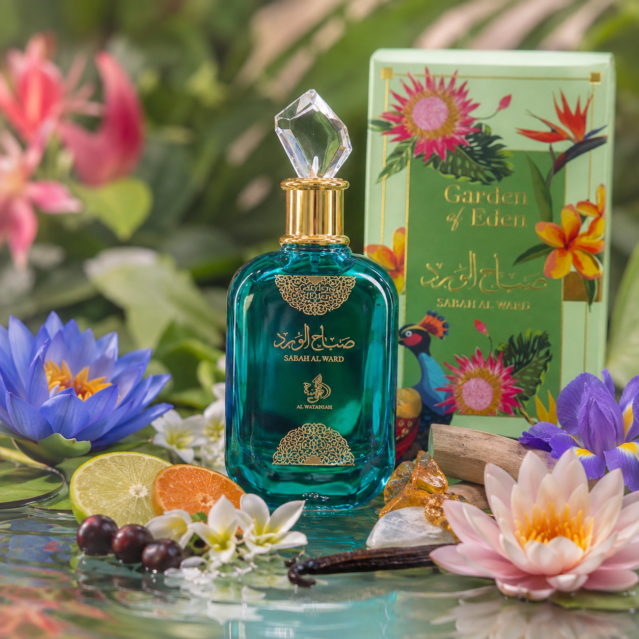 Sabah Al Ward Garden of Eden Al Wataniah Eau de Parfum 100ml