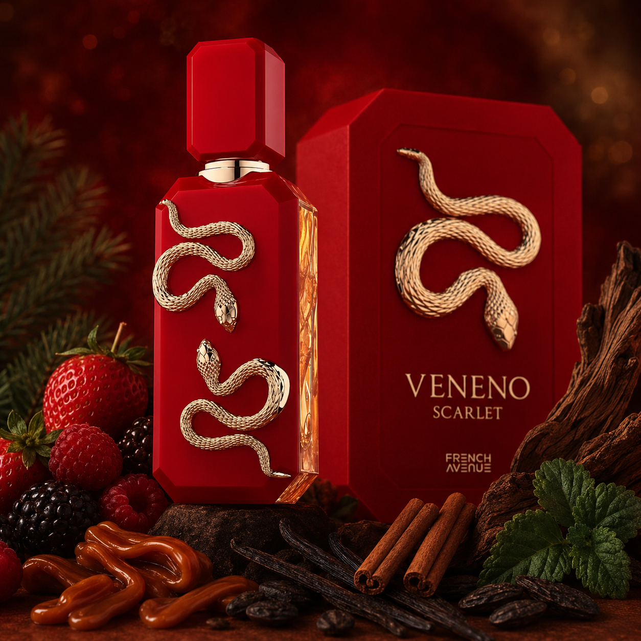 Veneno Scarlet French Avenue Eau de Parfum 100ml
