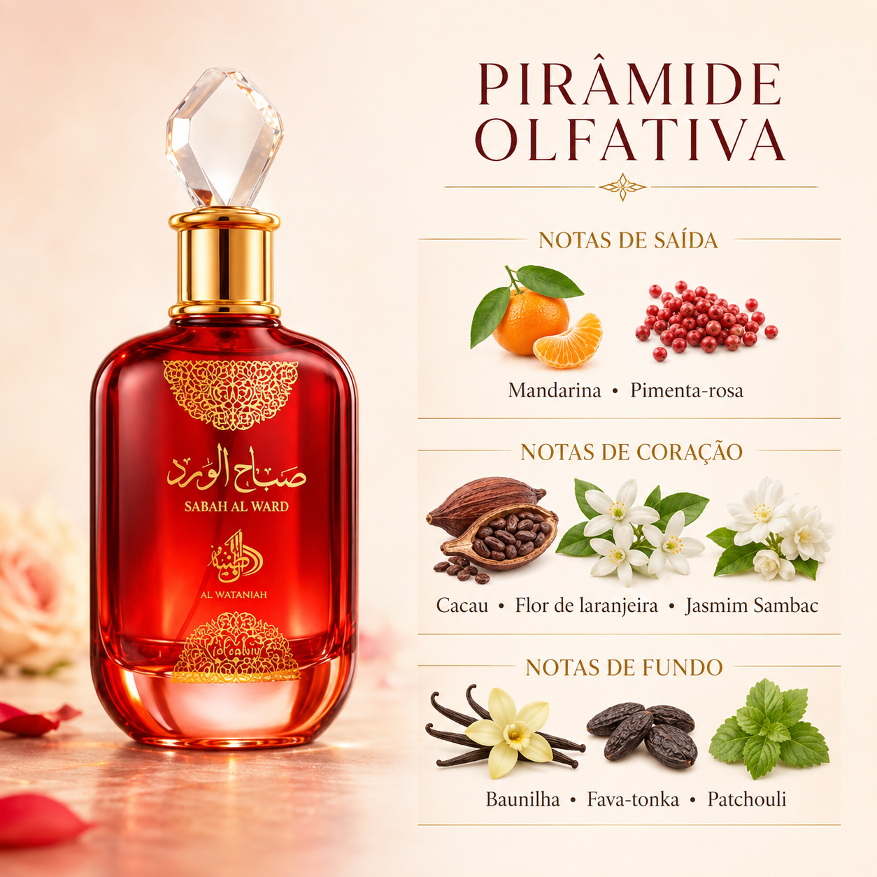 Sabah Al Ward Valentine Al Wataniah Eau de Parfum 100ml