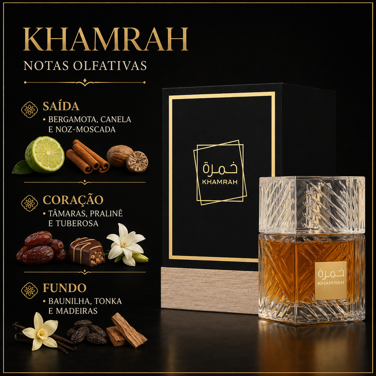 Khamrah Lattafa Eau de Parfum 100ml