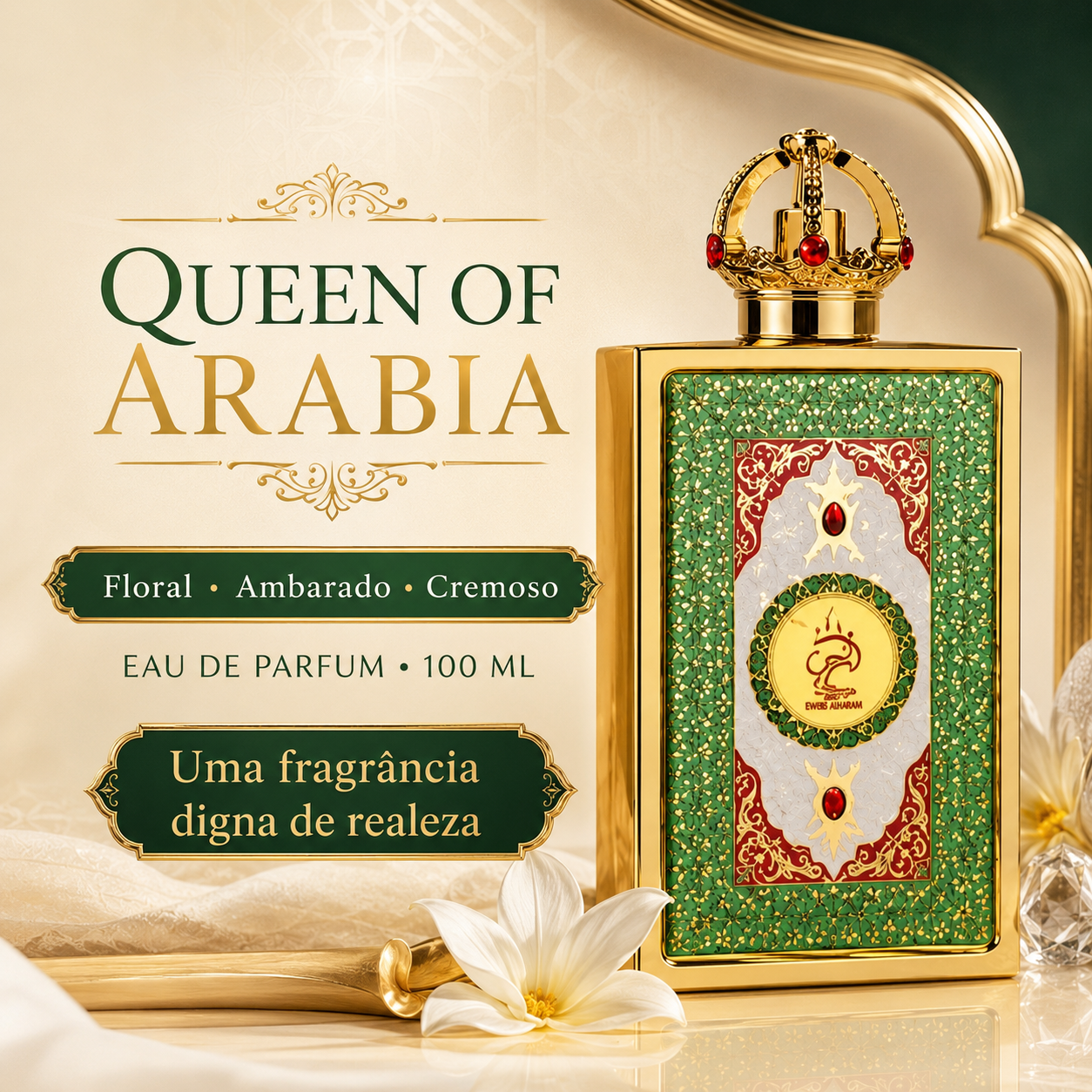 Queen of Arabia Lattafa Eau de Parfum 100ml