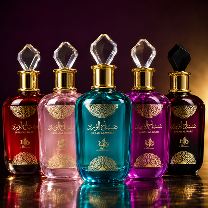 Kit Coleção Sabah Al Ward – Al Wataniah (5 perfumes 100ml)