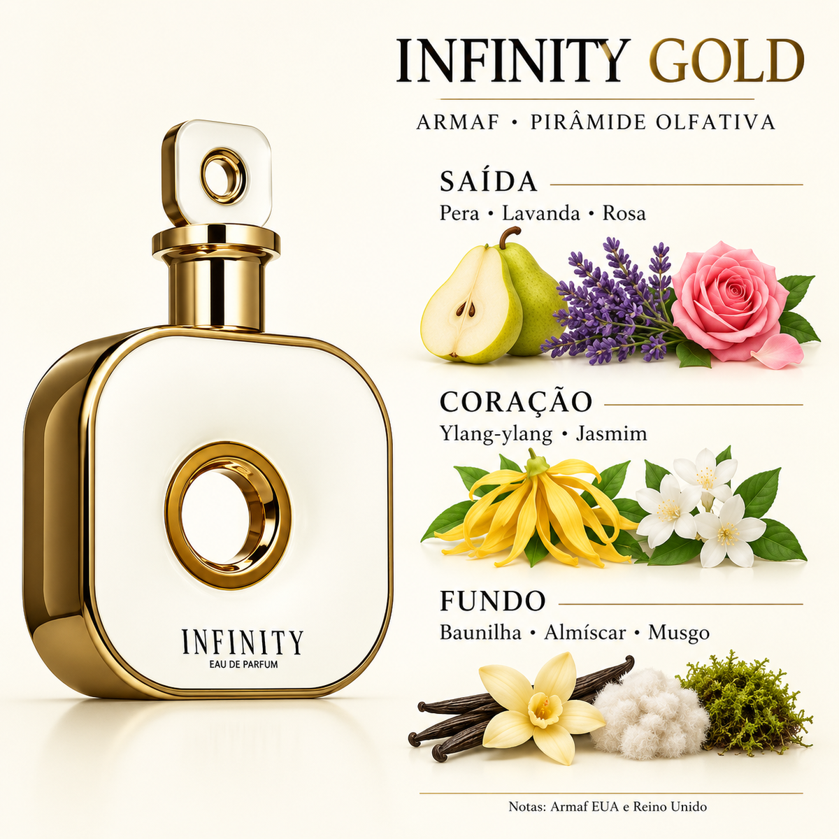 Armaf Infinity Gold 100ml Original Eau de Parfum