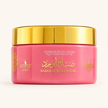 Body Cream 90g Sabah Al Ward Sugar Shimmer Isabelle La Belle