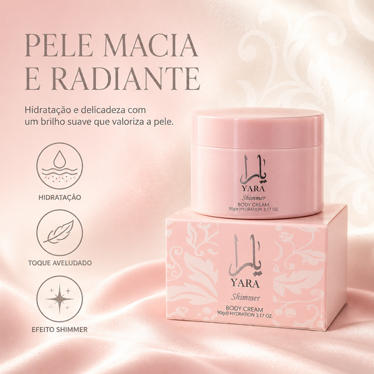 Body Cream 90g Yara Shimmer Isabelle La Belle