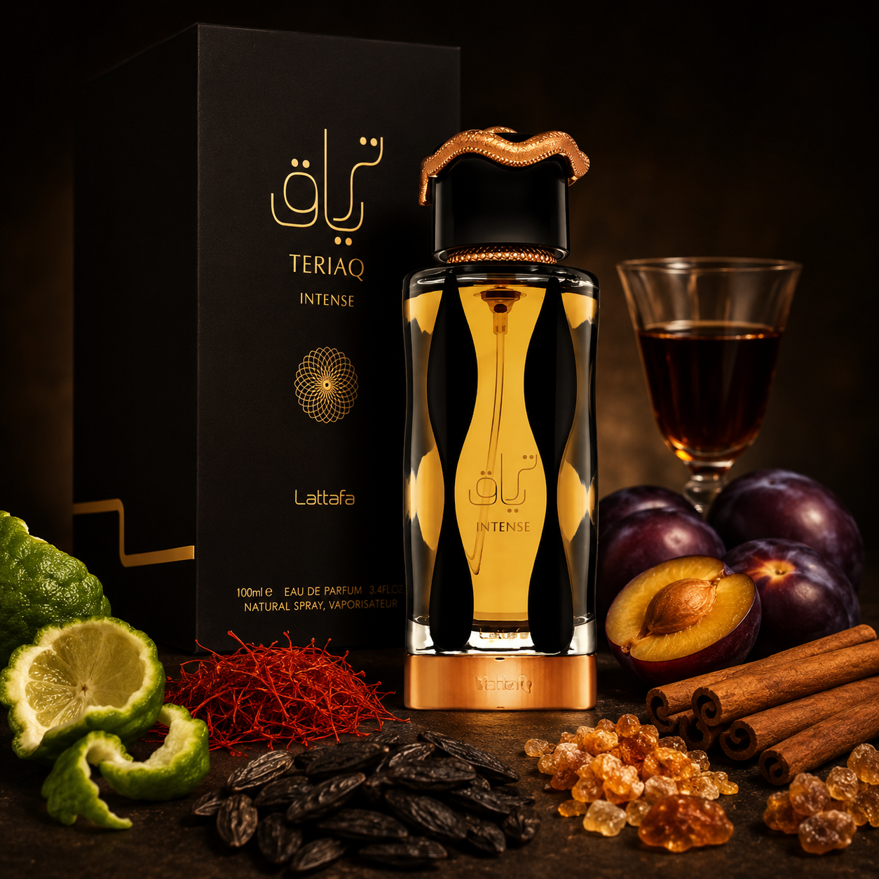 Teriaq Intense Lattafa Eau de Parfum 100ml