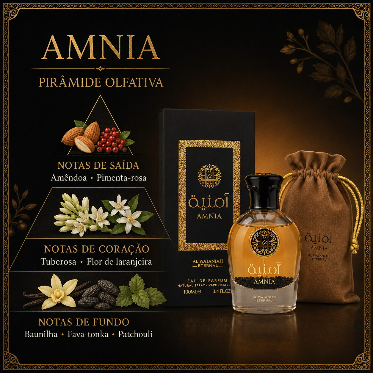 Amnia Al Wataniah Eau de Parfum 100ml