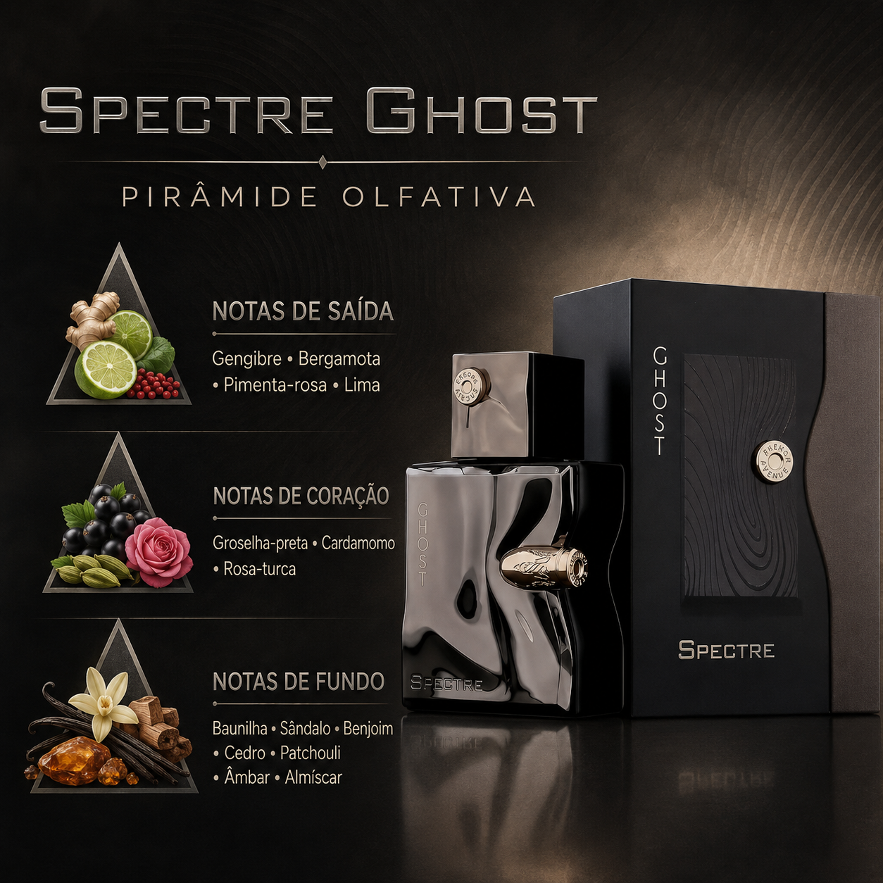 Spectre Ghost Fragrance World Eau de Parfum 80ml