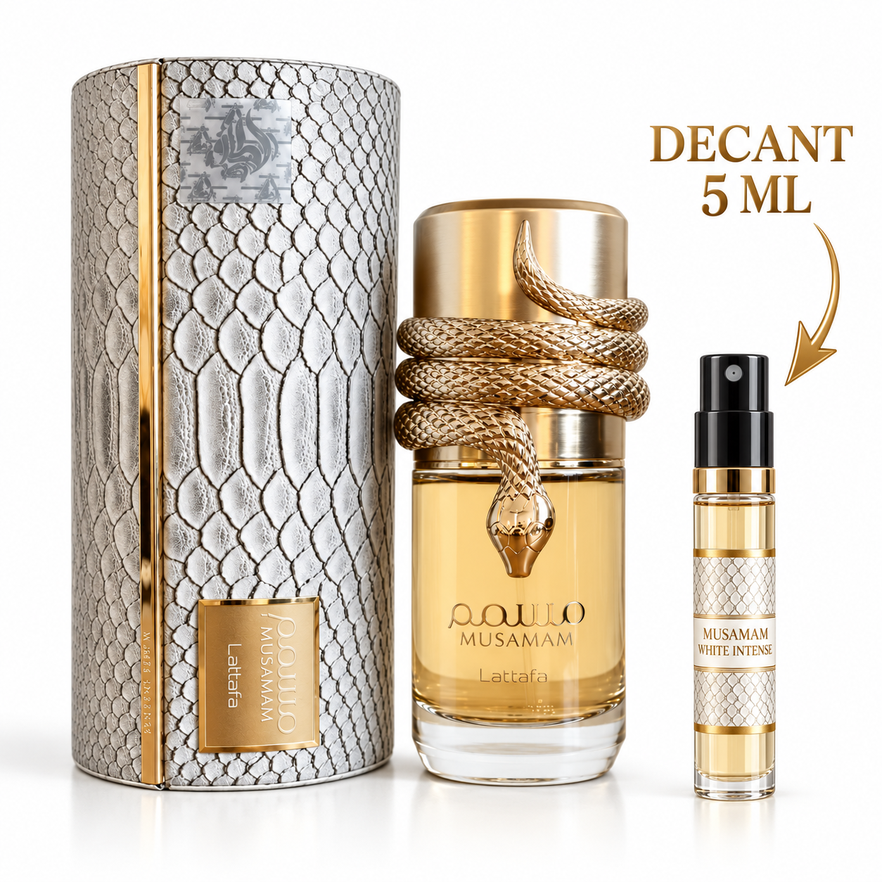 Decant Musaman White Intense Lattafa 5ml
