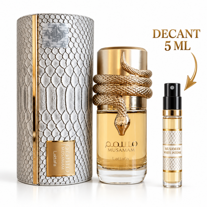 Decant Musaman White Intense Lattafa 5ml