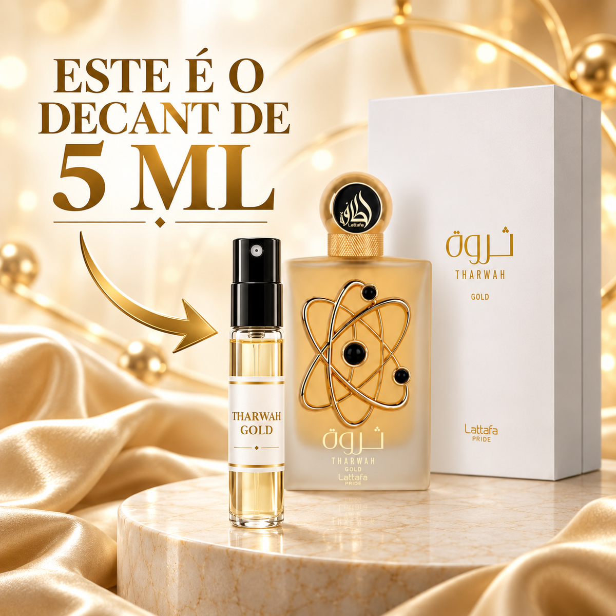 Decant Tharwah Gold Lattafa 5ml