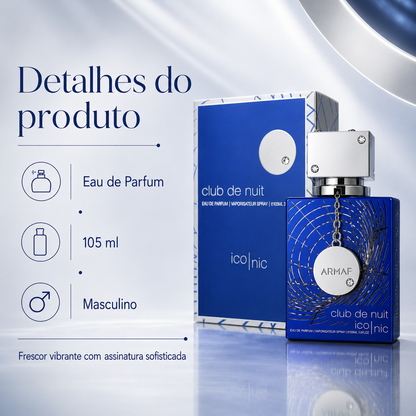Club de Nuit Blue Iconic Armaf Masculino Eau de Parfum 105ML