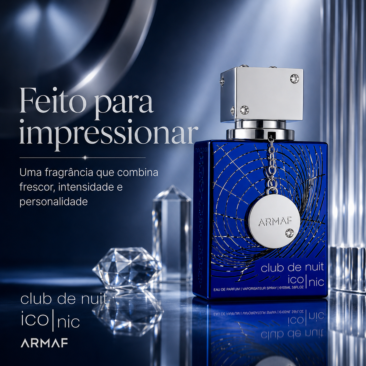 Club de Nuit Blue Iconic Armaf Masculino Eau de Parfum 105ML