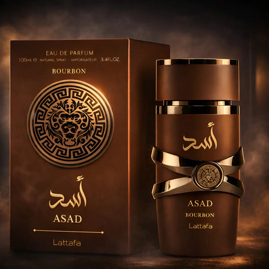 Lattafa Asad Bourbon Perfume Masculino Eau de Parfum 100ml