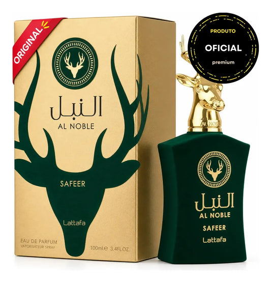 Lattafa Al Noble Safeer Perfume Masculino Eau de Parfum 100ml