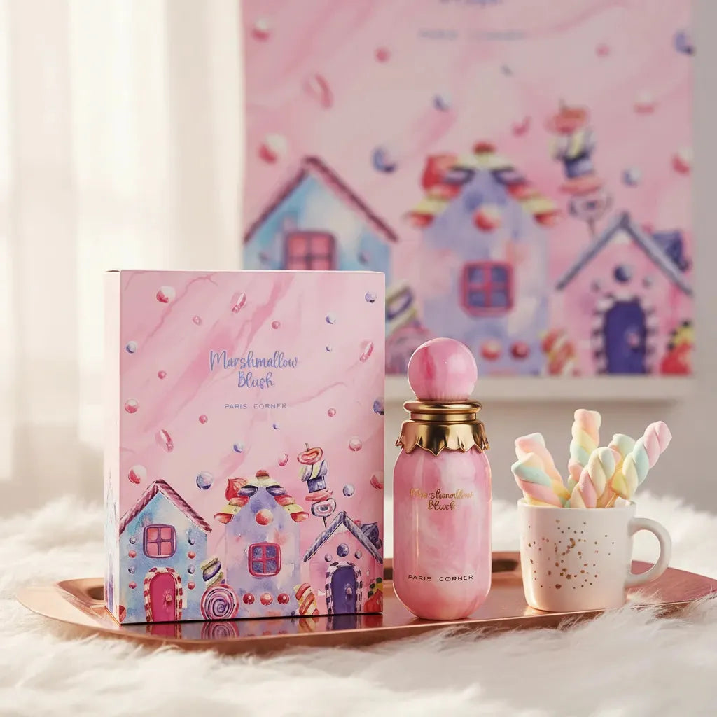 Perfume Paris Corner Marshmallow Blush Feminino Eau de Parfum 100ml