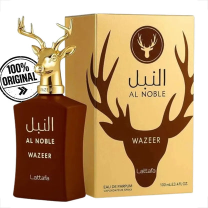 Lattafa Al Noble Wazeer Perfume Masculino Eau de Parfum 100ml