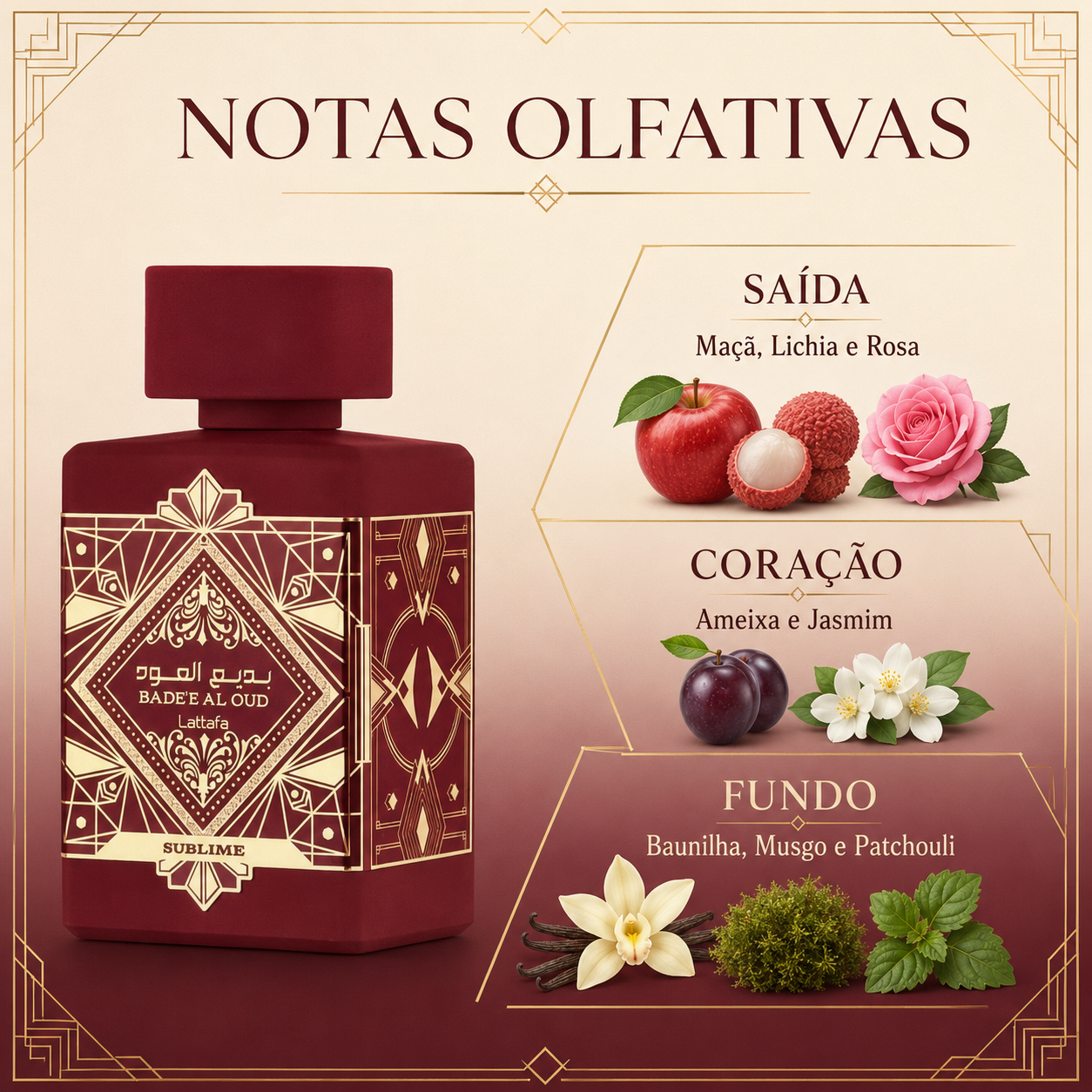 Badee Al Oud Lattafa Eau de Parfum 100ml