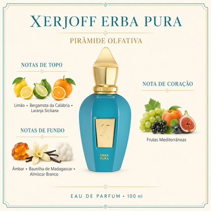 Xerjoff Erba Pura Eau de Parfum Unissex 100ml