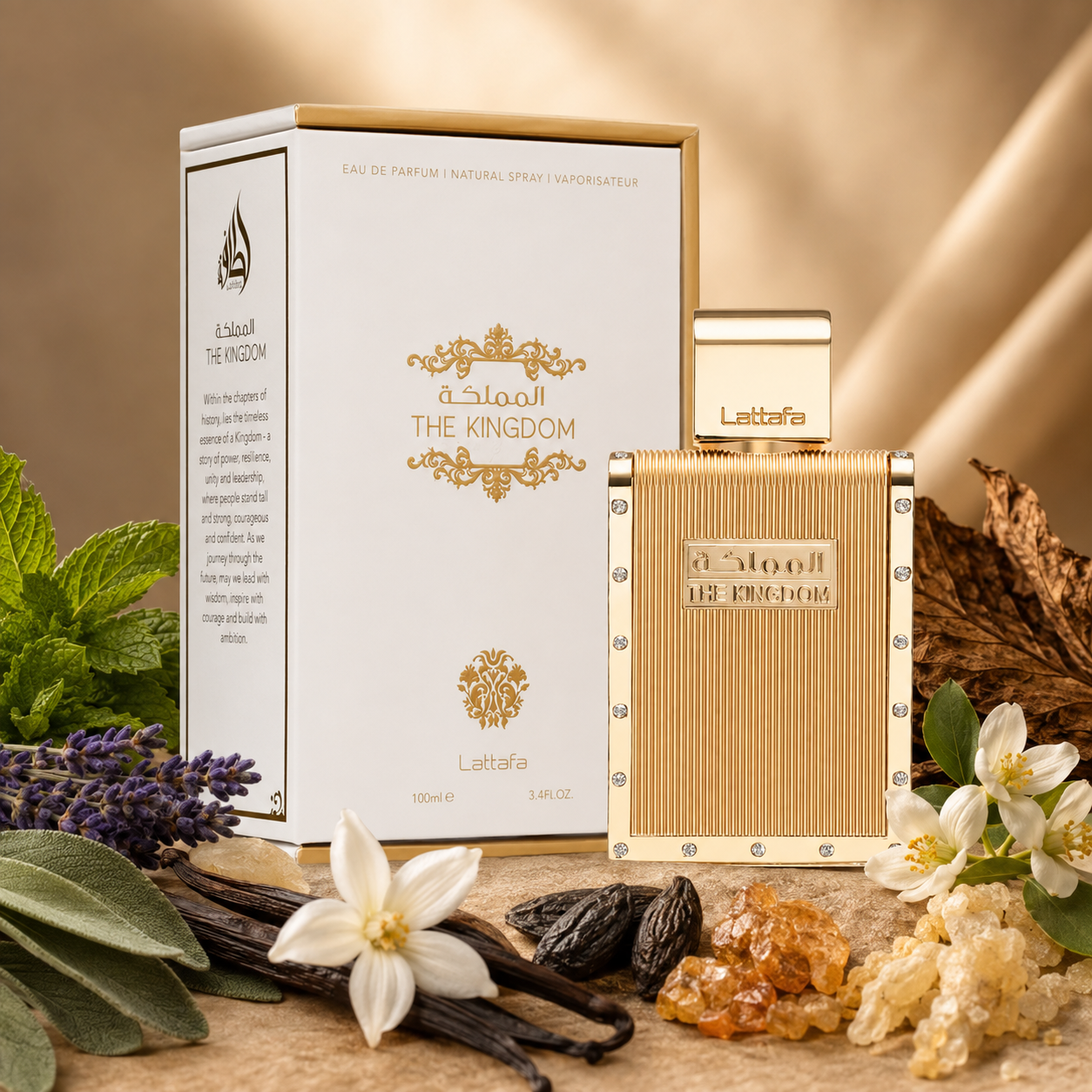 The Kingdom Lattafa Eau de Parfum 100ml