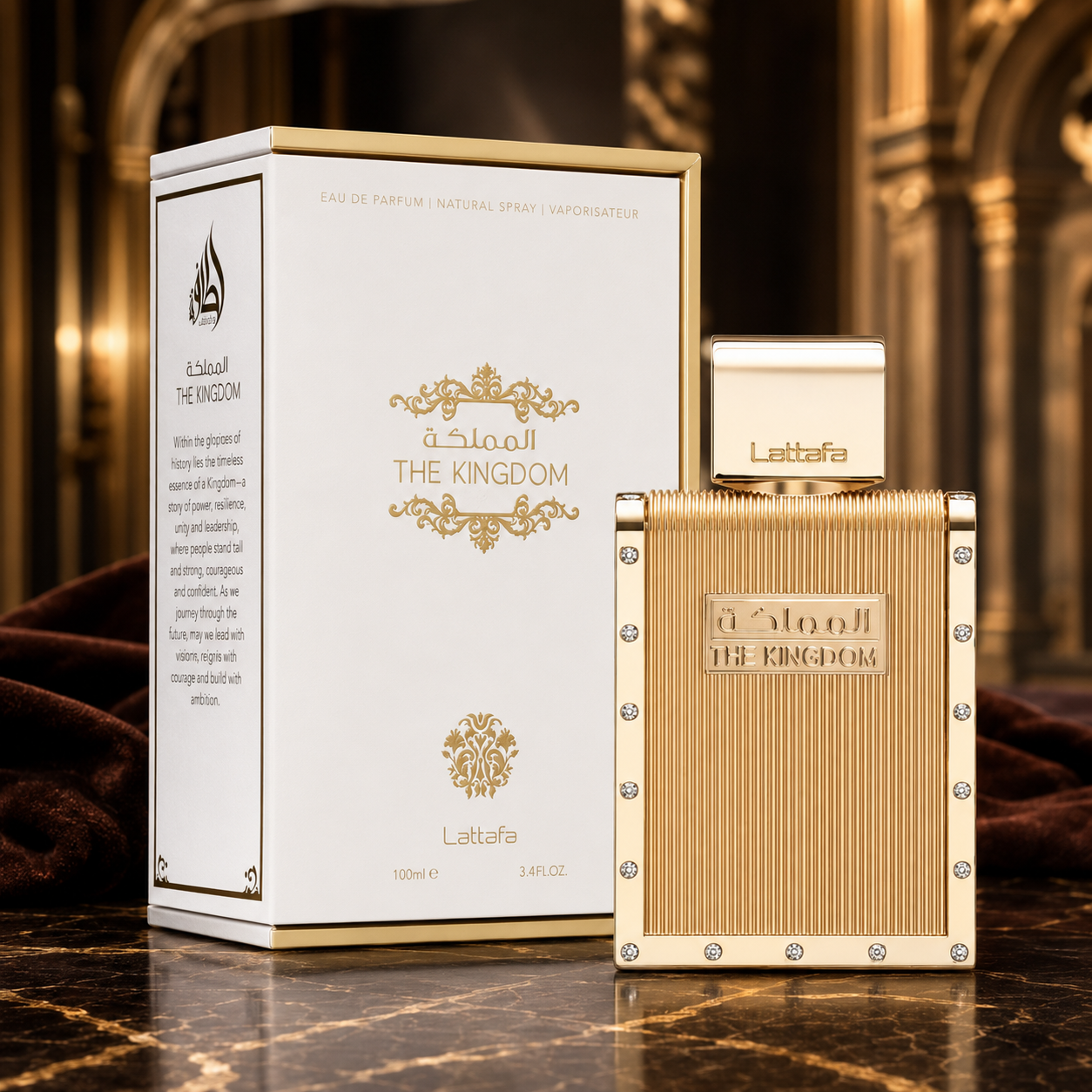 The Kingdom Lattafa Eau de Parfum 100ml